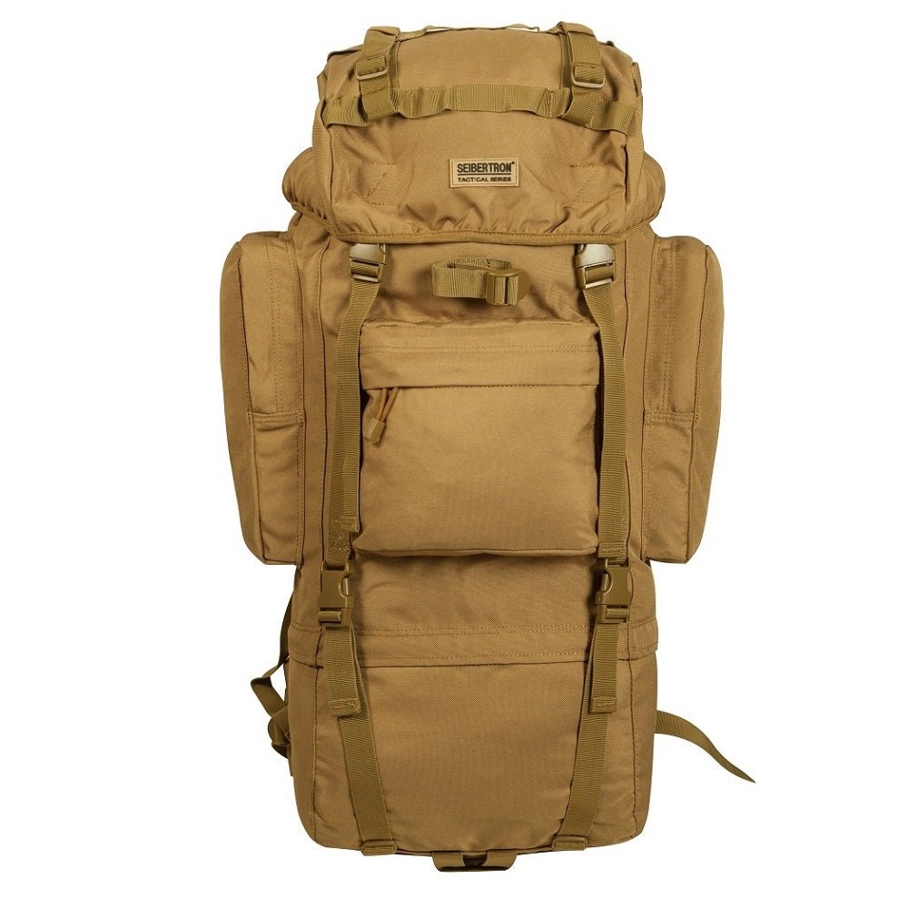 Seibertron 65L Innenrahmen-Wasserdichter Rucksack inklusive Regenschutz - SeibertronOutdoors522010206901