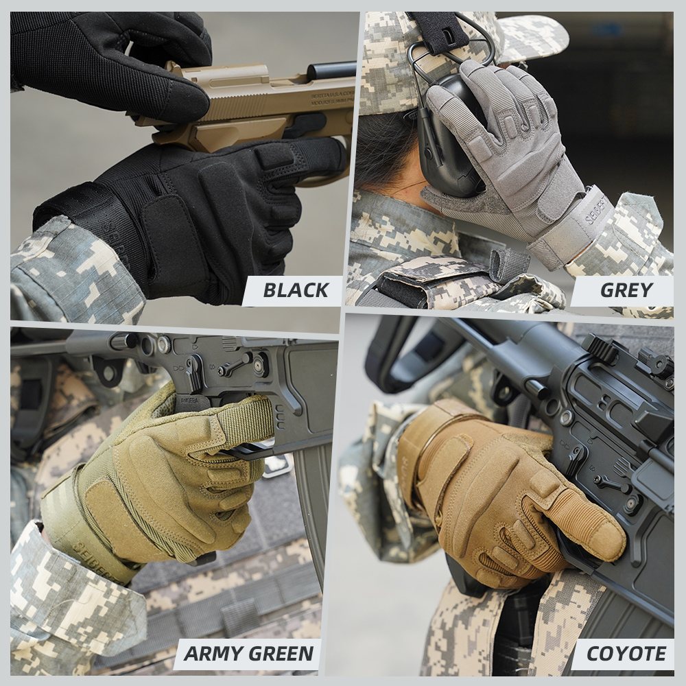 Farbe: alle | Seibertron S.O.L.A.G Taktische Fingerhandschuhe wasserabweisende Touchscreen taktische Fingerhandschuhe Bild 17
