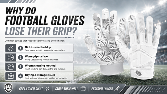 Why Do Football Gloves Lose Their Grip?
