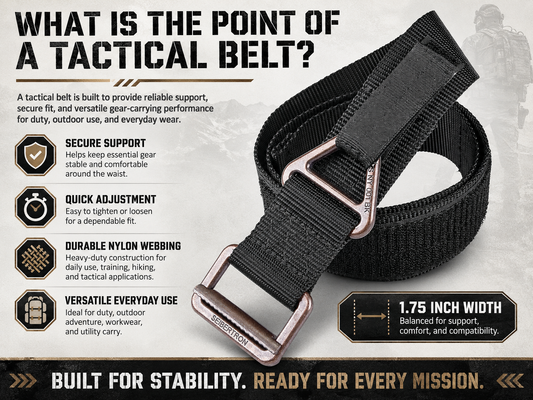 What Is the Point of a Tactical Belt?
