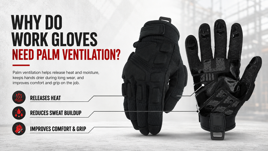 Why Do Work Gloves Need Palm Ventilation?