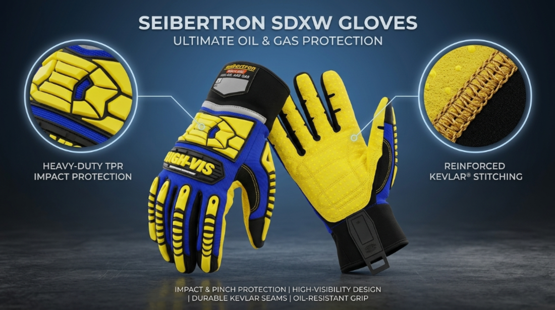 Inside the Design: How SDXW Safety Gloves Redefine Industrial Protection with Kevlar Strength and TPR Impact Shielding