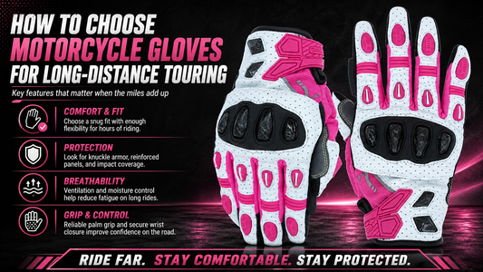How to Choose Motorcycle Gloves for Long Distance Touring