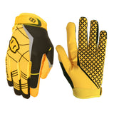 color:Adult Yellow | Seibertron adult football receiver gloves white background main image