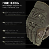 Seibertron T.B.F.I.G Taktische Outdoor-Handschuhe, atmungsaktiver flexibler Gummi-Aufprallschutz, Touchscreen, CE-zertifizierte Taktikhandschuhe
