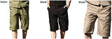 Seibertron Herren Leichte Taktische M65 BDU-Shorts Wasserabweisend/Wasserfest Militär Armee Infanterie Utility Cargo-Shorts