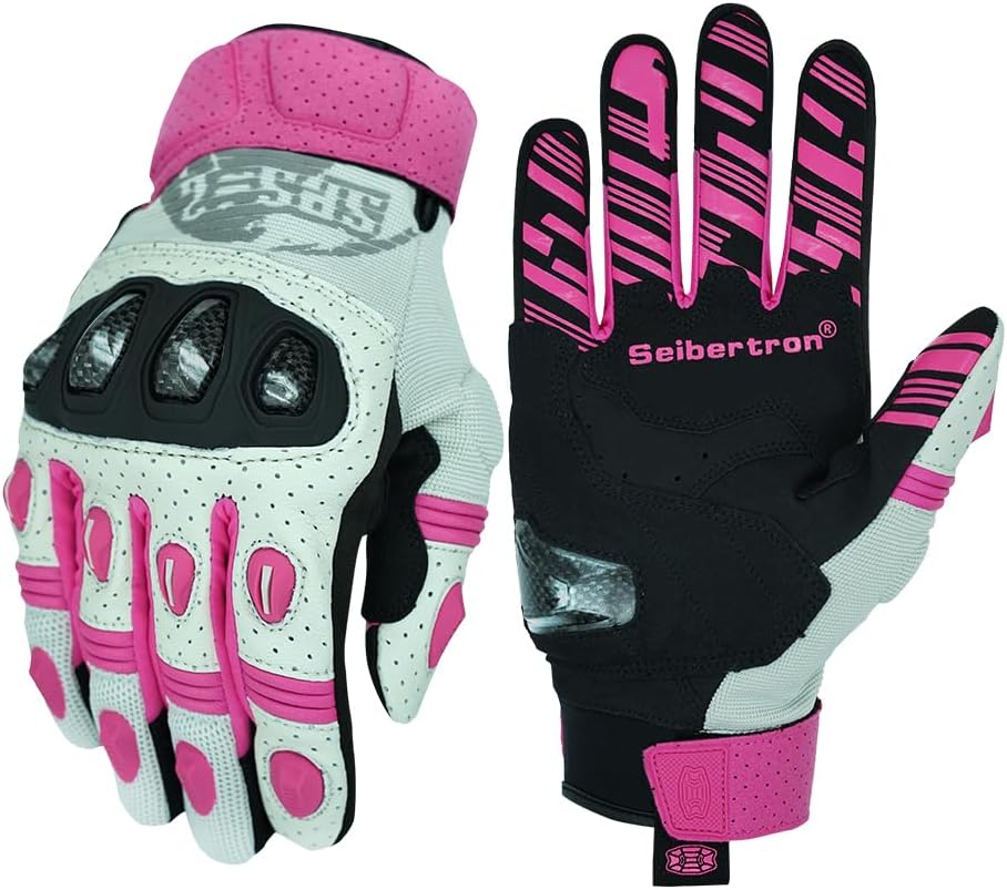 Seibertron SPS-2 Vollfinger-Unisex-Touchscreen-Straßenrennen-Motorrad-MTB-Sport-Handschuhe