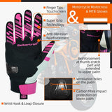 Seibertron SPS-2 Full Finger Unisex Touchscreen Road Racing Motorcycle MTB Sports Gloves