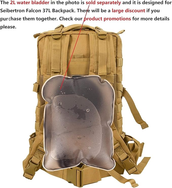 Kompakter Rucksack mit wasserabweisender Oberfläche für Outdoor-Reisen.