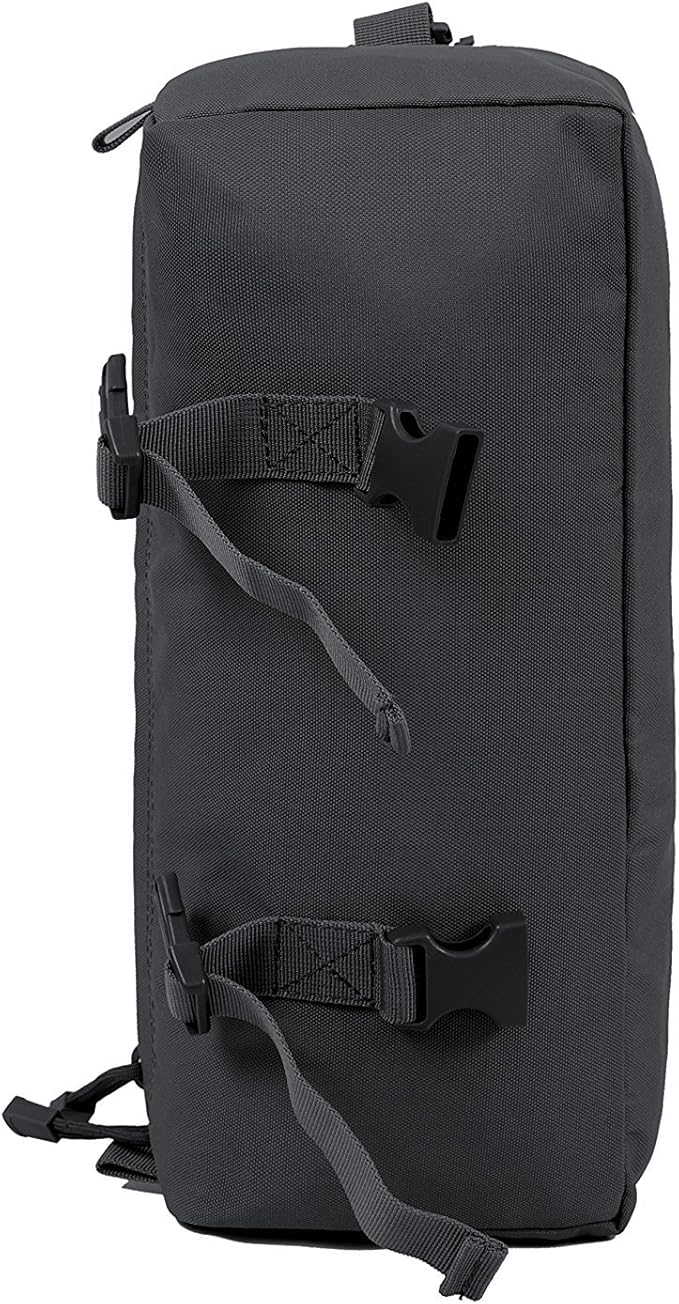Wanderrucksack mit Schnellzugrifftaschen für das Nötigste.