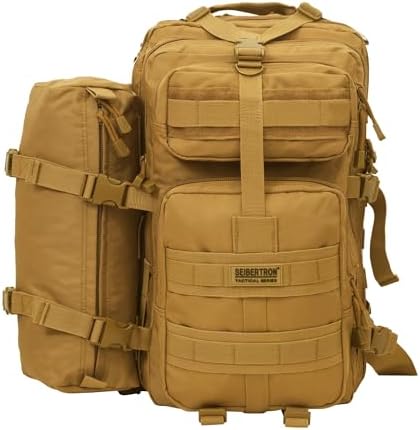 Leichter und kompakter Rucksack, perfekt für Camping und Wochenendwanderungen.