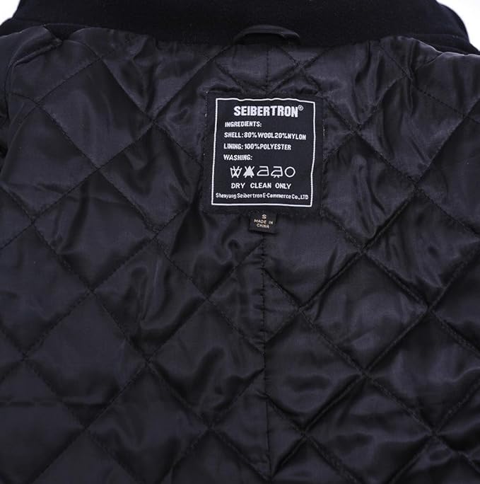 mens navy pea coat