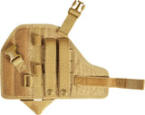 Seibertron Verstellbarer taktischer/Airsoft-Jagd-Pistolenholster für Rechtshänder mit Beinhalterung/Tasche, Drop-Leg-Thigh-Holster - SeibertronSports602201107870