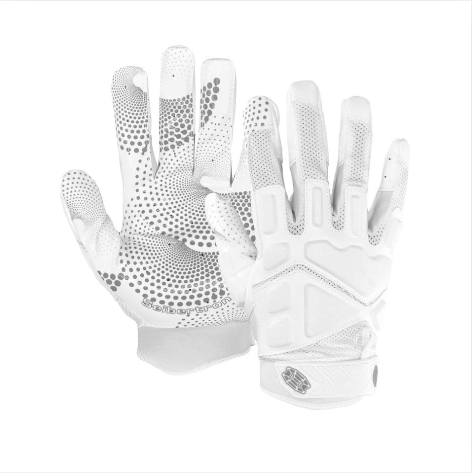 Seibertron Erwachsenen G.A.R.G 2.0 Gelgefüllte patentierte Anti-Aufprall Ultra-Haft Football-Sport-Empfängerhandschuhe - SeibertronSports