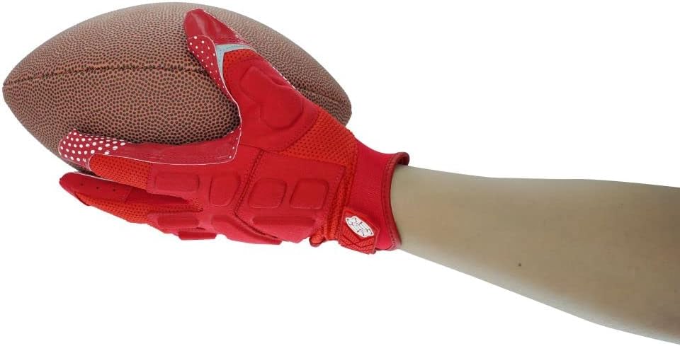 Seibertron Erwachsenen G.A.R.G 2.0 Gelgefüllte patentierte Anti-Aufprall Ultra-Haft Football-Sport-Empfängerhandschuhe - SeibertronSports