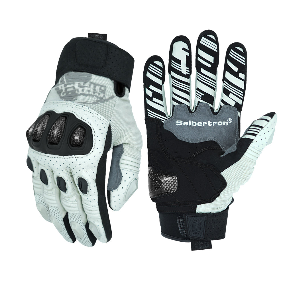 Seibertron Jugend SPS-2/ SPS-5 Unisex Touchscreen Straßenrennen Motorradhandschuhe MTB Sport - Seibertron