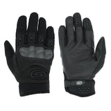 Seibertron Carbonfaser-Hartknöchel-Motorradhandschuhe mit Schafsleder-Handfläche - Seibertron Kfz-Teile und Zubehör522010206260
