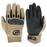 Seibertron Carbonfaser-Hartknöchel-Motorradhandschuhe mit Schafsleder-Handfläche - Seibertron Kfz-Teile und Zubehör522010206239
