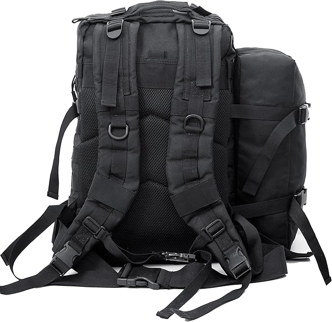 Kompakter Reiserucksack für effiziente Aufbewahrung bei Outdoor-Ausflügen.