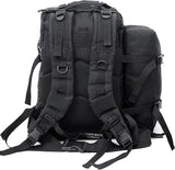 Compact travel backpack designed for efficient storage during outdoor trips.