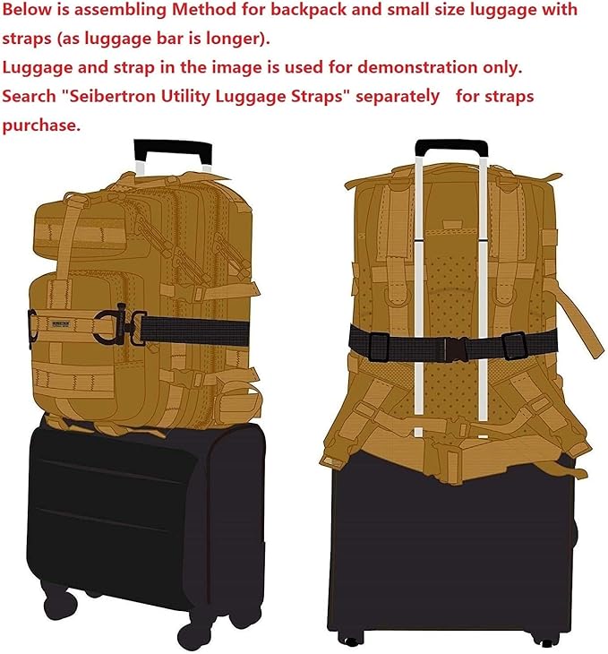 Bequemer Trekkingrucksack mit ergonomischen Schultergurten.