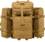 Men's adventure backpack perfect for hiking, camping, and trekking.