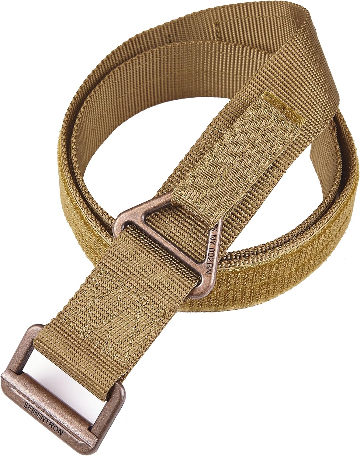 Seibertron Herren Utility TDU 1.75 Zoll Nylon Taktischer CQB/Rigger Militär-Kampfgürtel mit Metallschnalle - SeibertronSports602201112508
