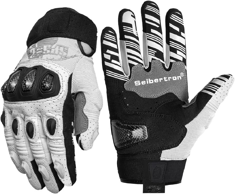 Seibertron SPS-2 Vollfinger-Unisex-Touchscreen-Straßenrenn-Motorrad-MTB-Sport-Handschuhe - Seibertron