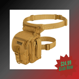 Seibertron Wasserdichte taktische Outdoor-Wander- und Airsoft-Beintasche - Seibertron