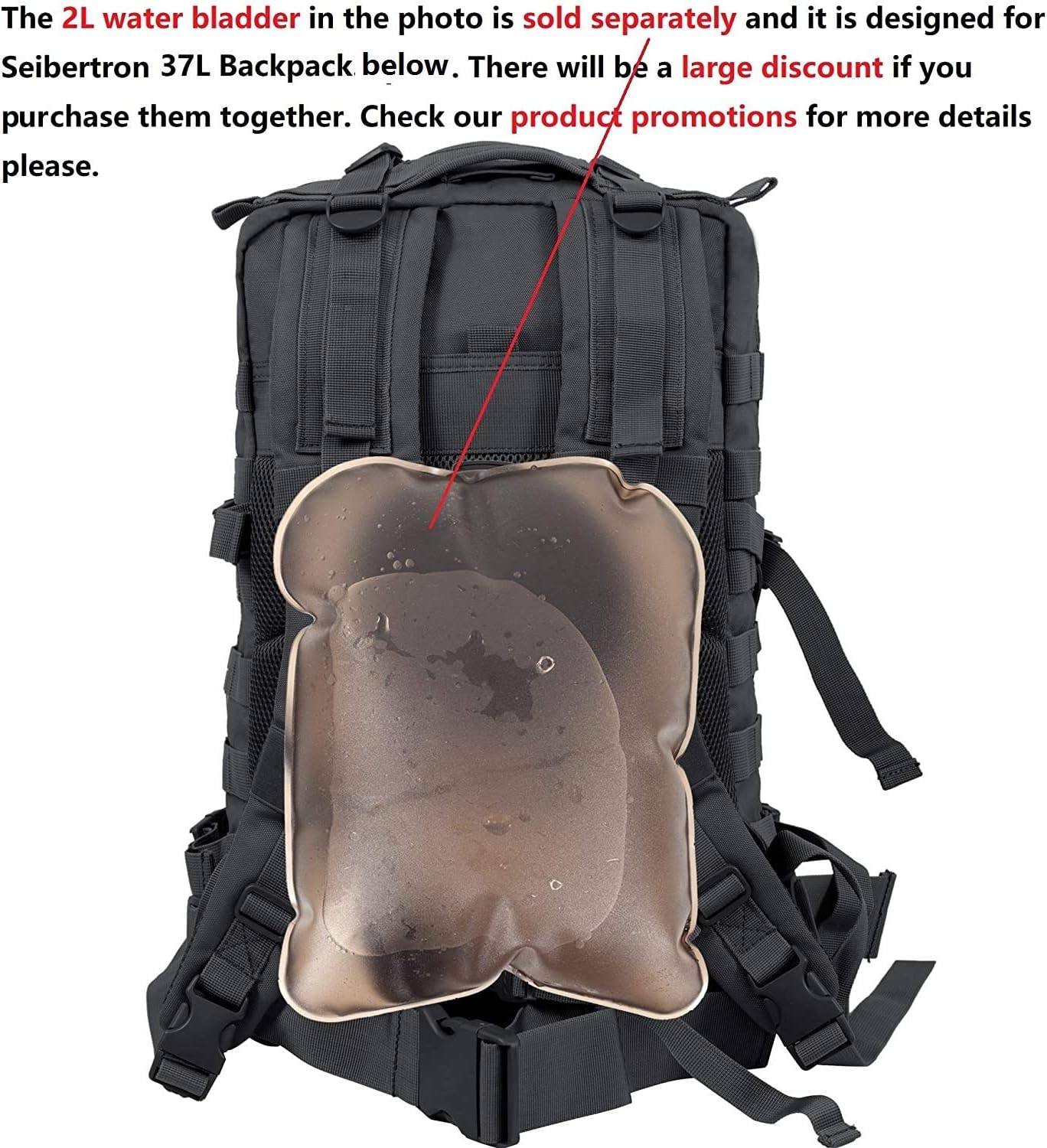 großer Motorradrucksack