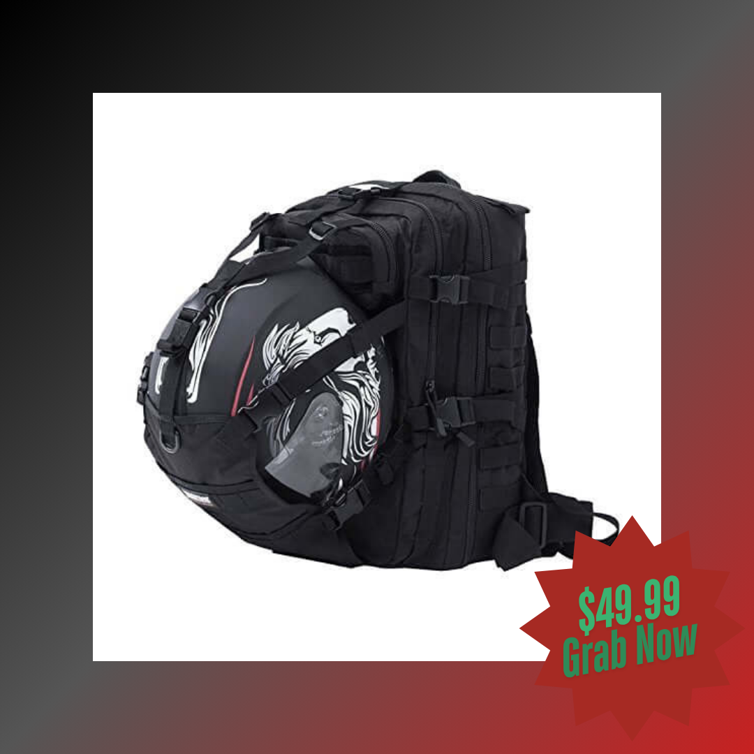 lustiger Motorrad-Rucksack