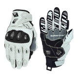 Seibertron SPS-7 motorcycle gloves in White
