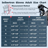 Farbe: alle | Seibertron Vollfinger-Kletter- und Segelhandschuhe, Handschuhe mit voller Finger und gepolsterter Handfläche für Kletterseile, Bild 06