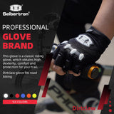 color:Black | Seibertron Dirtclaw fingerless motocross and off-road riding gloves image 06