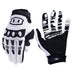 Seibertron Unisex BMX MX ATV MTB Rennrad Mountainbike Fahrrad Offroad/Dirtbike-Handschuhe, Straßenrennen Motorrad Motocross Sport-Handschuhe mit Touch-Erkennung, Vollfinger-Handschuh — Weiß / XS Jugend style thumbnail