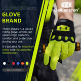 Farbe: Neon-Gelb | Seibertron Dirtpaw Vollfinger-Motocross- und Offroad-Handschuhe, Bild 14