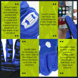 Farbe: Blau | Seibertron Dirtpaw Vollfinger-Motocross- und Offroad-Handschuhe, Bild 20