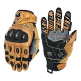 Seibertron SPS-7 motorcycle gloves in Gold