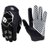 color:Adult Black | Seibertron adult football receiver gloves white background main image