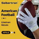 Farbe:Weiß | Seibertron H.P.I.L.G Touchscreen Football Lineman Handschuhe Bild 04