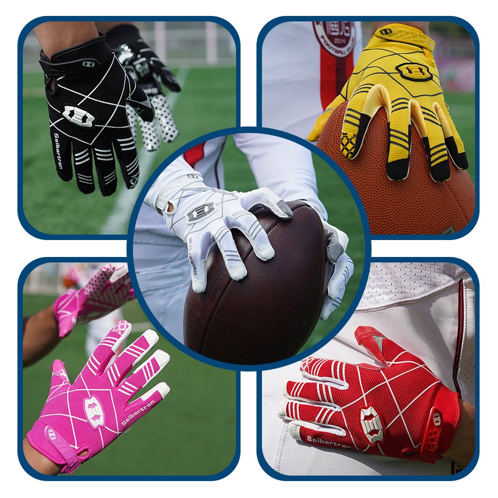 color:all | Seibertron Pro 3.0 ultra-stick football receiver gloves image 17