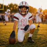 seibertron-gallery:garg-adult-youth-20260714 | product:7340603179198 | color:Black | group:Youth | slot:1 | Seibertron G.A.R.G 2.0 youth football receiver gloves black gallery 1