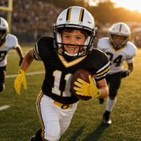 seibertron-gallery:garg-adult-youth-20260714 | product:7340603179198 | color:Yellow | group:Youth | slot:4 | Seibertron G.A.R.G 2.0 youth football receiver gloves yellow gallery 4