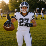 seibertron-gallery:pro3-adult-youth-zodiac-20260716 | Produkt:8668804808894 | Farbe:Schwarz | Gruppe:Erwachsene | Slot:1 | Seibertron PRO 3.0 Football-Receiver-Handschuhe für Erwachsene, schwarz, Zodiac-Galerie 1