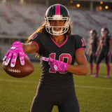 seibertron-galerie:pro3-adult-youth-zodiac-20260716 | produkt:8668804808894 | farbe:Pink | gruppe:Erwachsene | slot:1 | Seibertron PRO 3.0 Erwachsenen-Football-Empfängerhandschuhe in Pink Zodiac Galerie 1