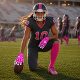seibertron-galerie:pro3-adult-youth-zodiac-20260716 | produkt:8668804808894 | farbe:Pink | gruppe:Erwachsene | slot:2 | Seibertron PRO 3.0 Erwachsenen-Football-Empfängerhandschuhe in Pink Zodiac Galerie 2