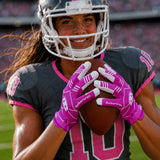 seibertron-galerie:pro3-adult-youth-zodiac-20260716 | produkt:8668804808894 | farbe:Pink | gruppe:Erwachsene | slot:5 | Seibertron PRO 3.0 Erwachsenen-Football-Empfängerhandschuhe in Pink Zodiac Galerie 5