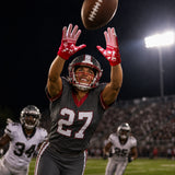 seibertron-gallery:pro3-adult-youth-zodiac-20260716 | product:8668804808894 | color:Rot | group:Erwachsene | slot:5 | Seibertron PRO 3.0 Football-Empfängerhandschuhe für Erwachsene, rot, Zodiac-Galerie 5