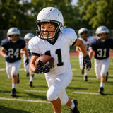 seibertron-gallery:pro3-adult-youth-zodiac-20260716 | Produkt:8668804808894 | Farbe:Schwarz | Gruppe:Jugend | Slot:2 | Seibertron PRO 3.0 Football-Receiver-Handschuhe für Jugendliche, schwarz, Zodiac-Galerie 2