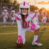 seibertron-galerie:pro3-adult-youth-zodiac-20260716 | produkt:8668804808894 | farbe:Pink | gruppe:Jugend | slot:1 | Seibertron PRO 3.0 Jugend-Football-Empfängerhandschuhe in Pink Zodiac Galerie 1